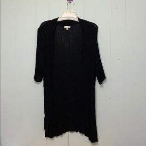 Croft & Barrow Open Long Short sleeve Cardigan XL